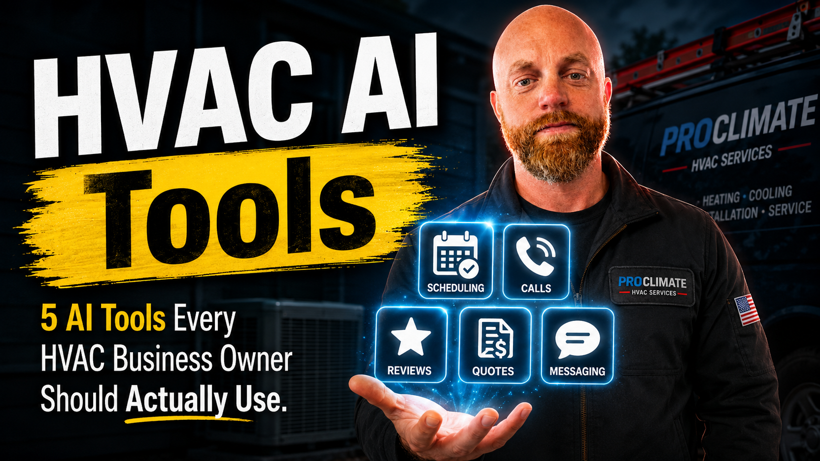 5 AI Tools I Would Actually Set Up for an HVAC Business