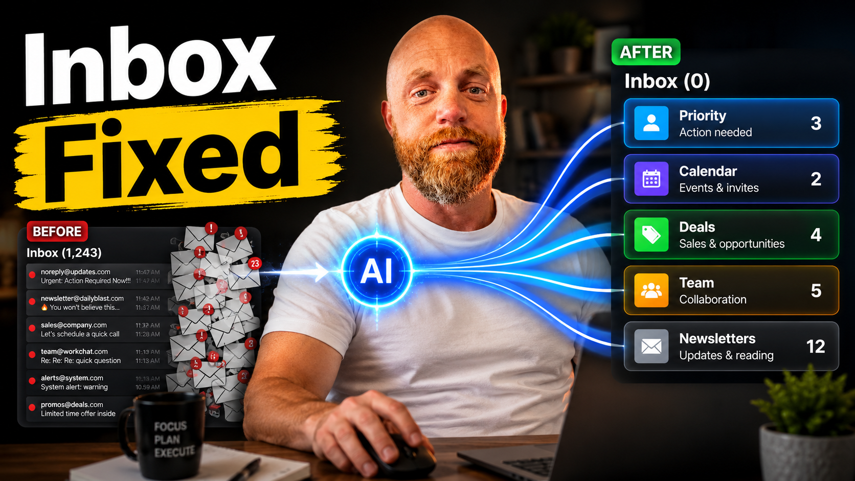 AI Email Triage Works Best When It Has Rules